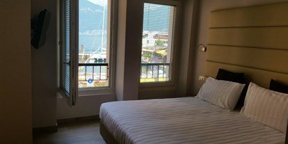 Hotels am See - Art des Seezugangs: öffentlicher Seezugang - Gargnano - Honey moon Junior Suite mit Seeblick - Hotel Danieli La Castellana