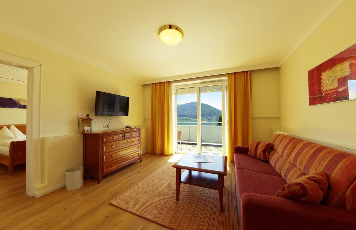 Baby + Kinderhotel Sonnelino Zimmerkategorien Appartement Seerose