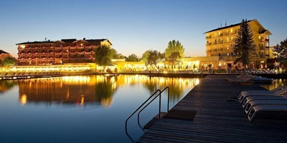 Hotels am See - Verpflegung: Frühstück - Hotel bei Nacht - Baby + Kinderhotel Sonnelino