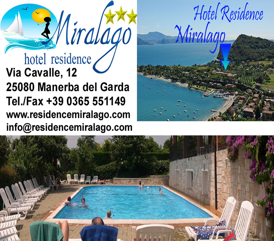 Urlaub am See: Hotel Residence Miralago, Manerba - Hotel Residence Miralago