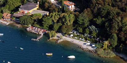 Hotels am See - Garten mit Seezugang - Italien - Hotel Zorzi
