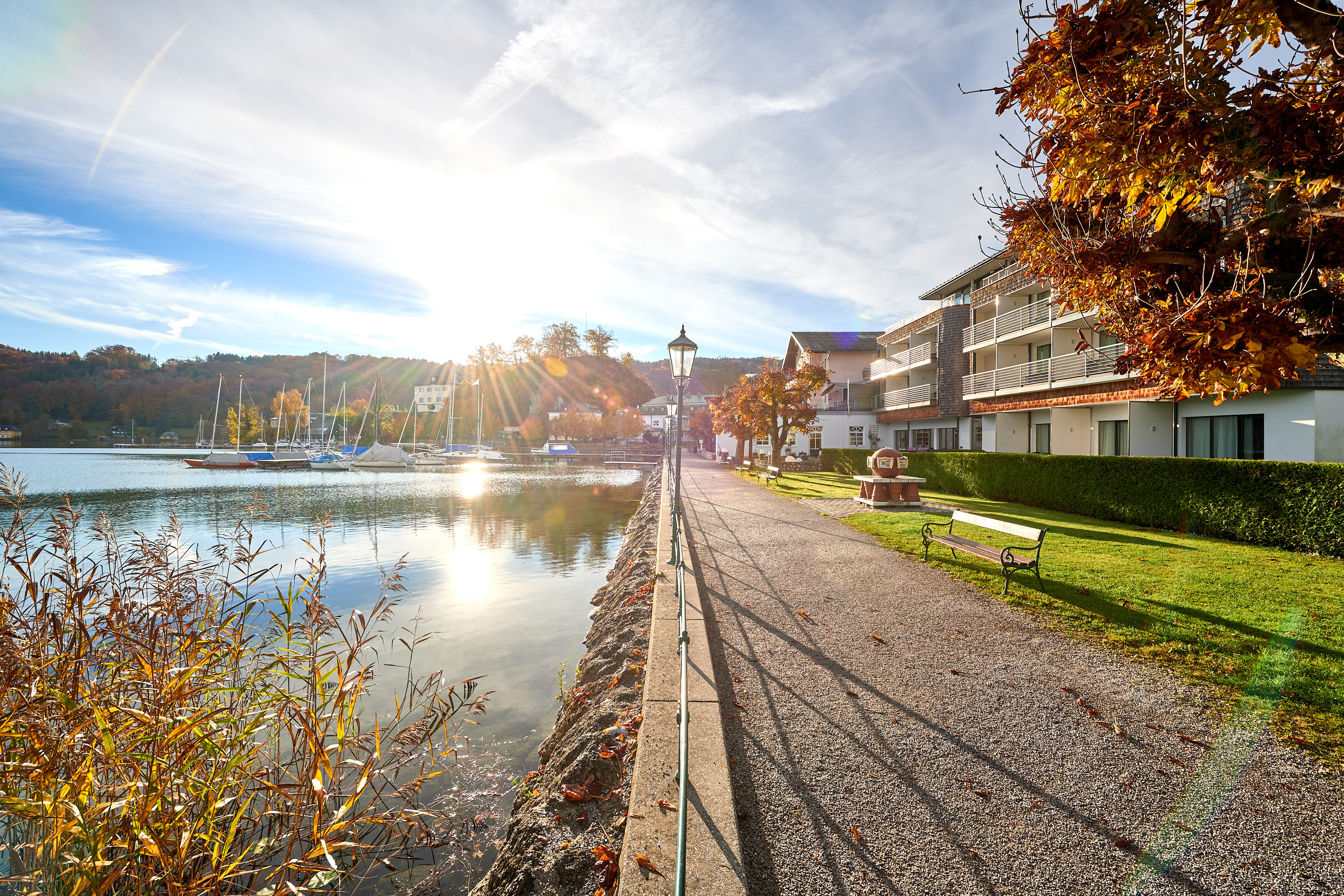 Urlaub am See: Seeside Hotel Seewirt Mattsee