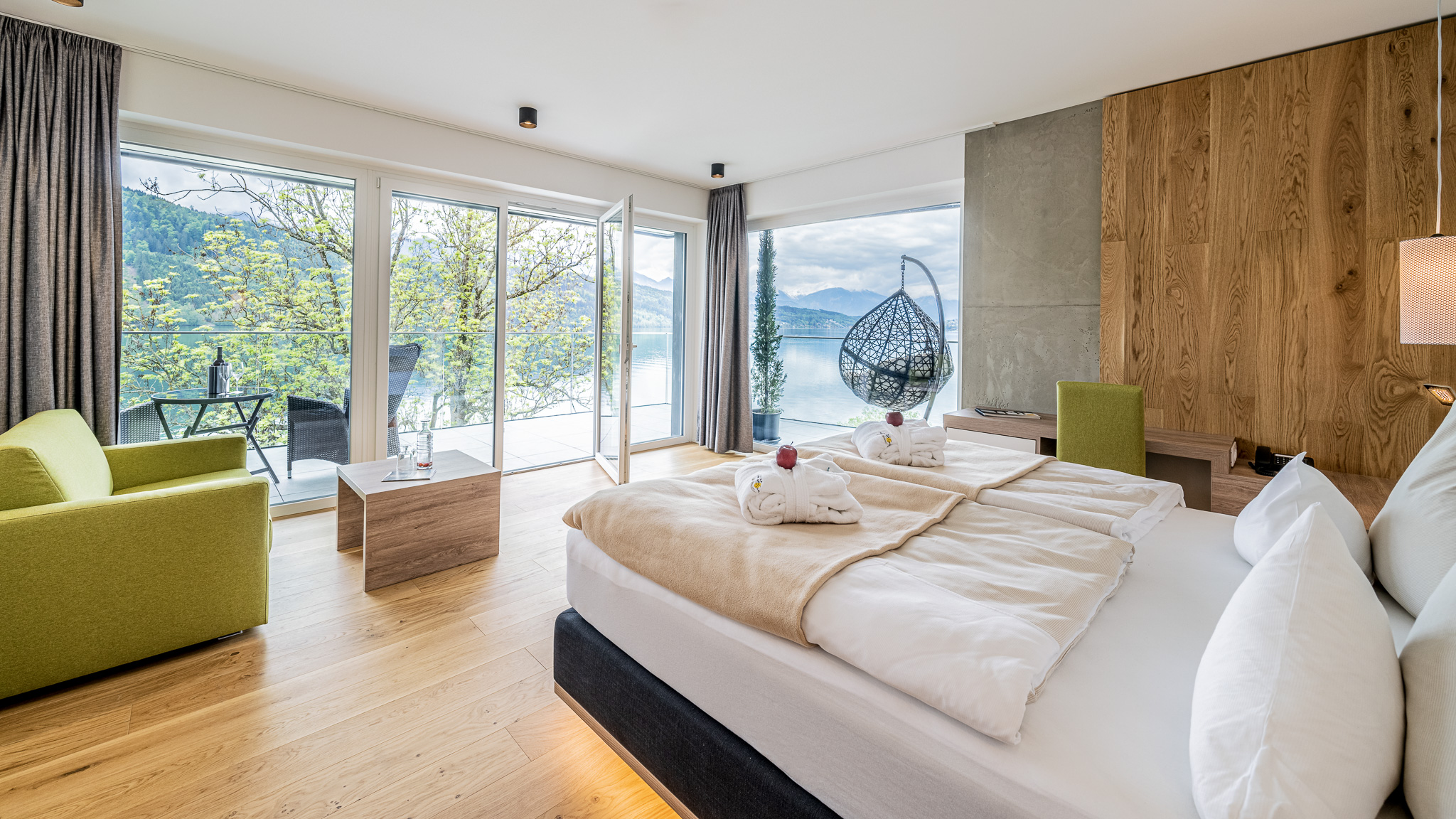 villa Postillion am See Zimmerkategorien Suite Panorama mit XXL-balkon