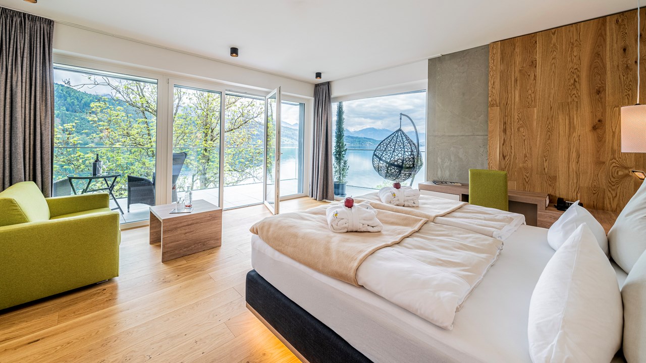 villa Postillion am See Zimmerkategorien Suite Panorama mit XXL-balkon