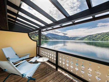Hotels am See - Millstatt - Ausblick auf den Millstätter See - Seeglück Hotel Forelle**** S Millstatt