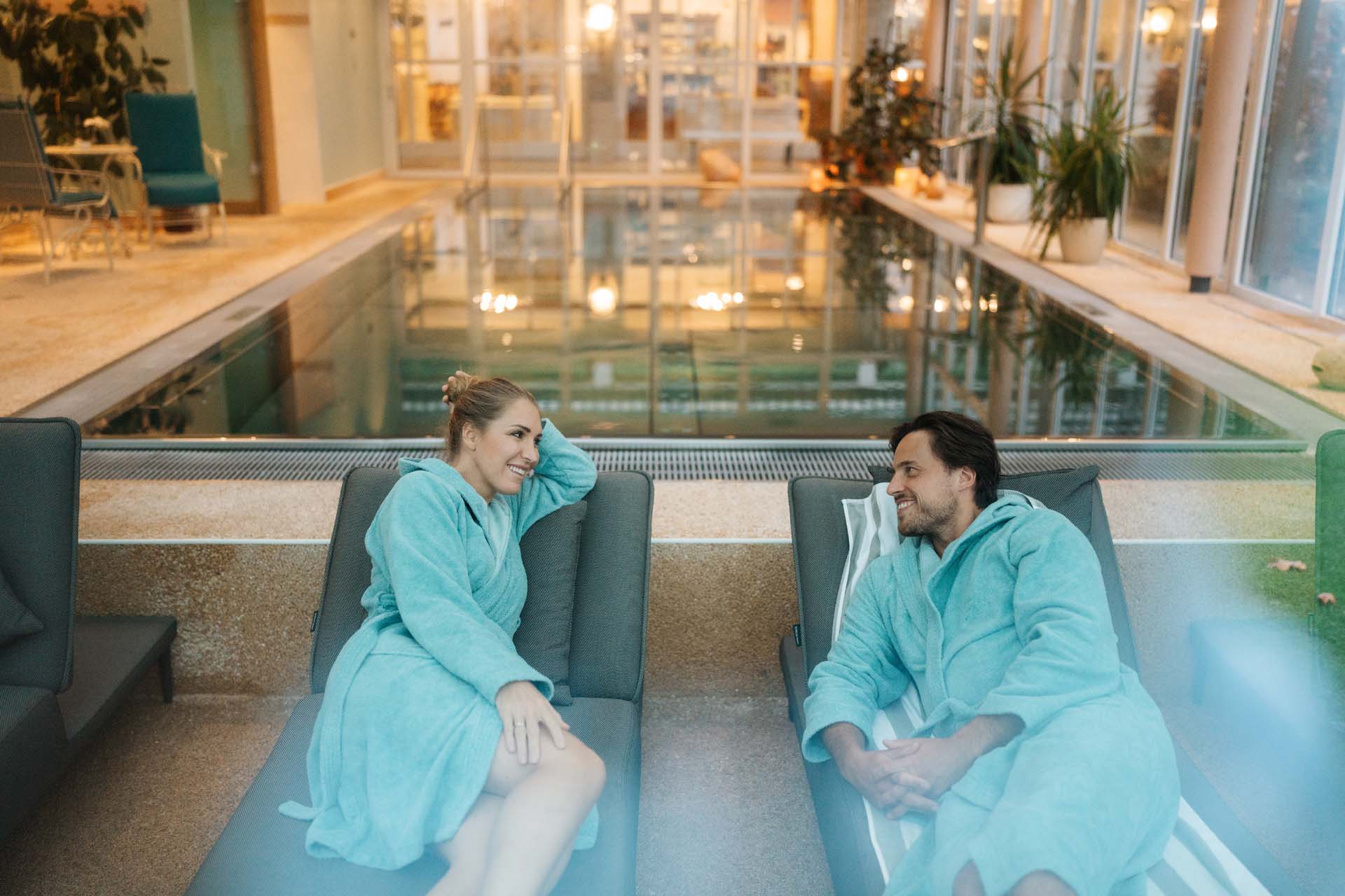 Urlaub am See: Wellnessbereich Seeoase - Seeglück Hotel Forelle**** S Millstatt