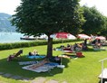 Urlaub am See: Hauseigener Badeplatz - Seegasthof & Segelschule Weisse Taube
