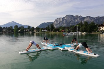 Urlaub am See: Sup Yoga - Seegasthof & Segelschule Weisse Taube