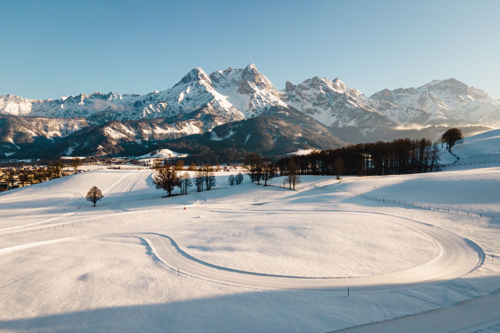 Urlaub am See: Langlaufloipe direkt vor der Tür - Ritzenhof - Hotel und Spa am See