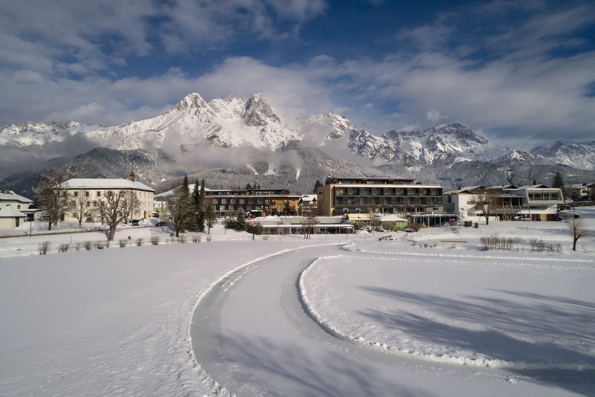 Urlaub am See: Eislaufbahn Ritzensee - Ritzenhof - Hotel und Spa am See