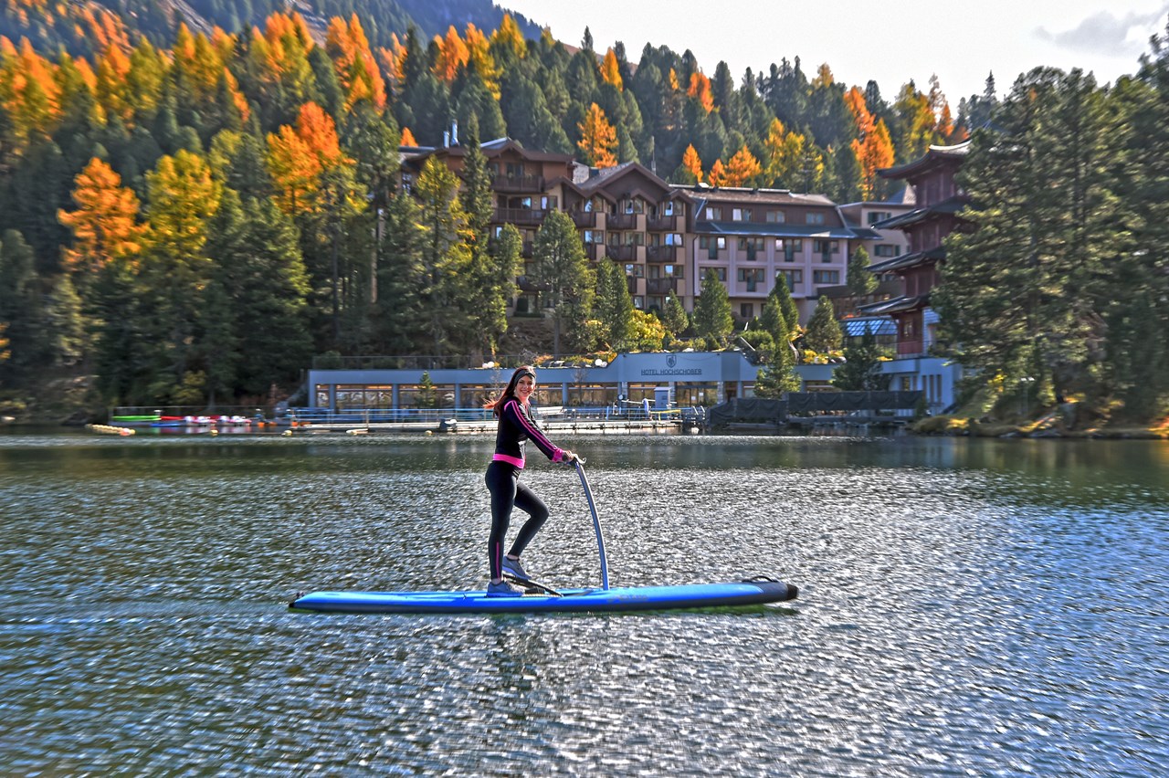 Hotel Hochschober Freizeitangebote am See Wasserstepper