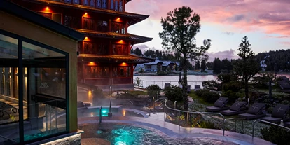 Hotels am See - Restaurant - Kärnten - Felsen-Bad, Chinaturm - Hotel Hochschober