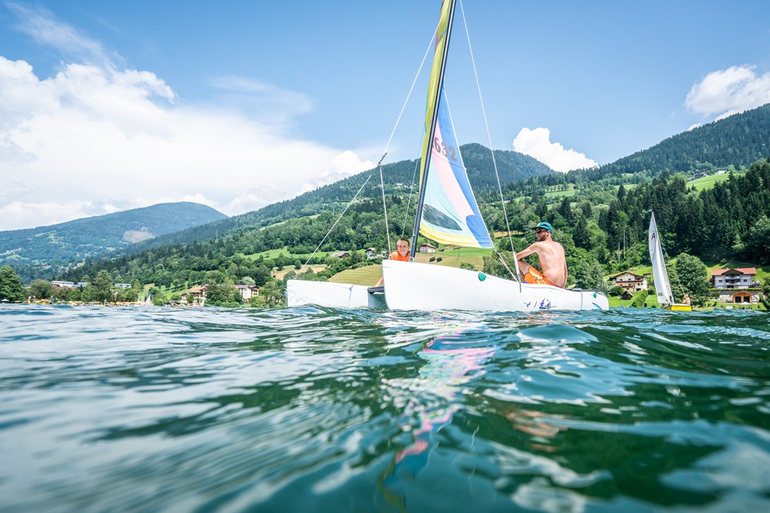 Urlaub am See: Katamaran am Brennsee - Familien - Sportresort BRENNSEEHOF 