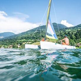 Urlaub am See: Katamaran am Brennsee - Familien - Sportresort BRENNSEEHOF 