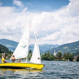 Urlaub am See: Segeln am Brennsee - Familien - Sportresort BRENNSEEHOF 