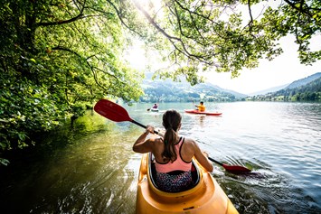 Urlaub am See: Kanu am Brennsee - Familien - Sportresort BRENNSEEHOF 