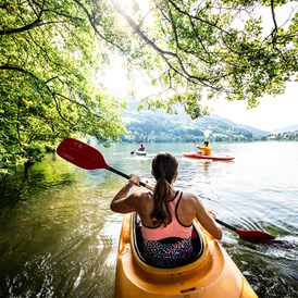 Urlaub am See: Kanu am Brennsee - Familien - Sportresort BRENNSEEHOF 