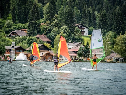 Hotels am See - Millstatt - Surfen am Brennsee - Familien - Sportresort BRENNSEEHOF