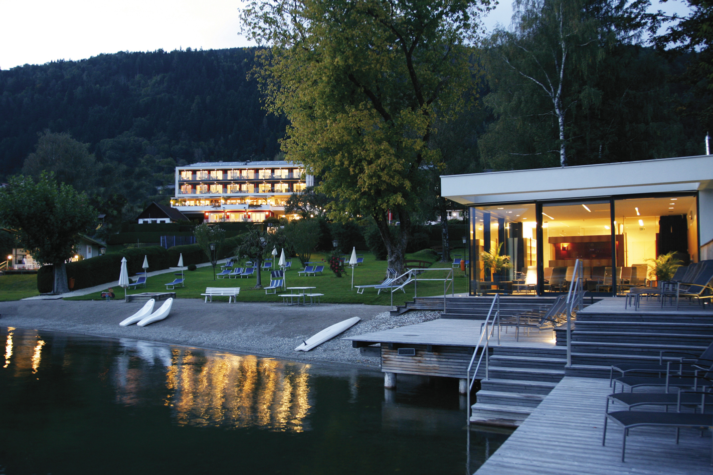Urlaub am See: Seehotel Hoffmann am Ossiacher See