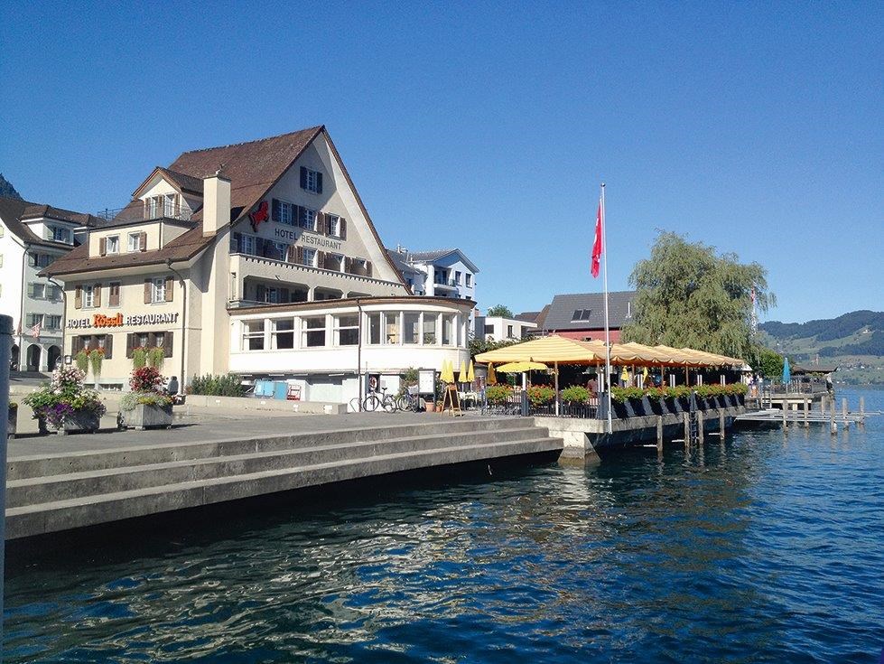 Urlaub am See: Hotel-Restaurant Rössli