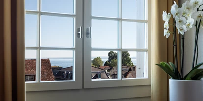 Hotels am See - Verpflegung: Frühstück - Aussicht vom Hotelzimmer (Beispiel) - Hotel de Charme Römerhof