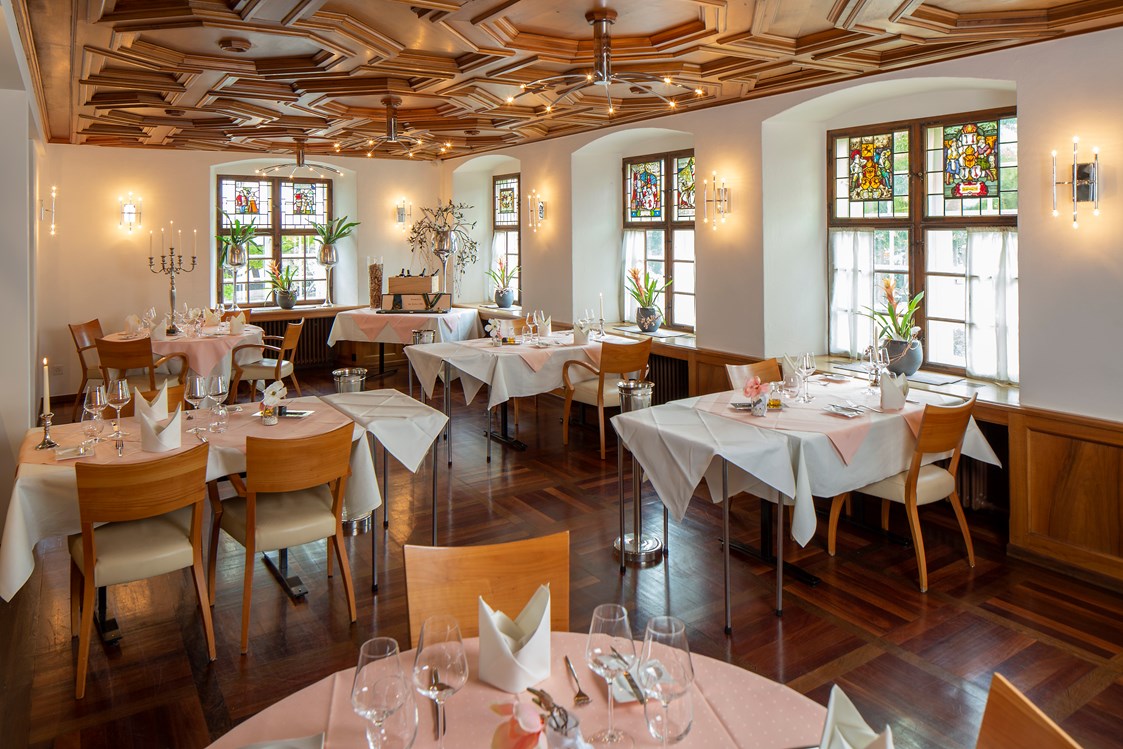 Urlaub am See: Restaurant - Hotel de Charme Römerhof