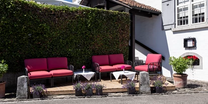 Hotels am See - Verpflegung: Frühstück - Lounge - Hotel de Charme Römerhof