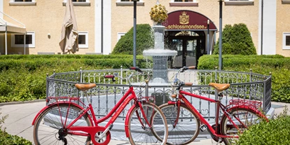 Hotels am See - Verpflegung: Frühstück - Radverleih - Schlosshotel Mondsee