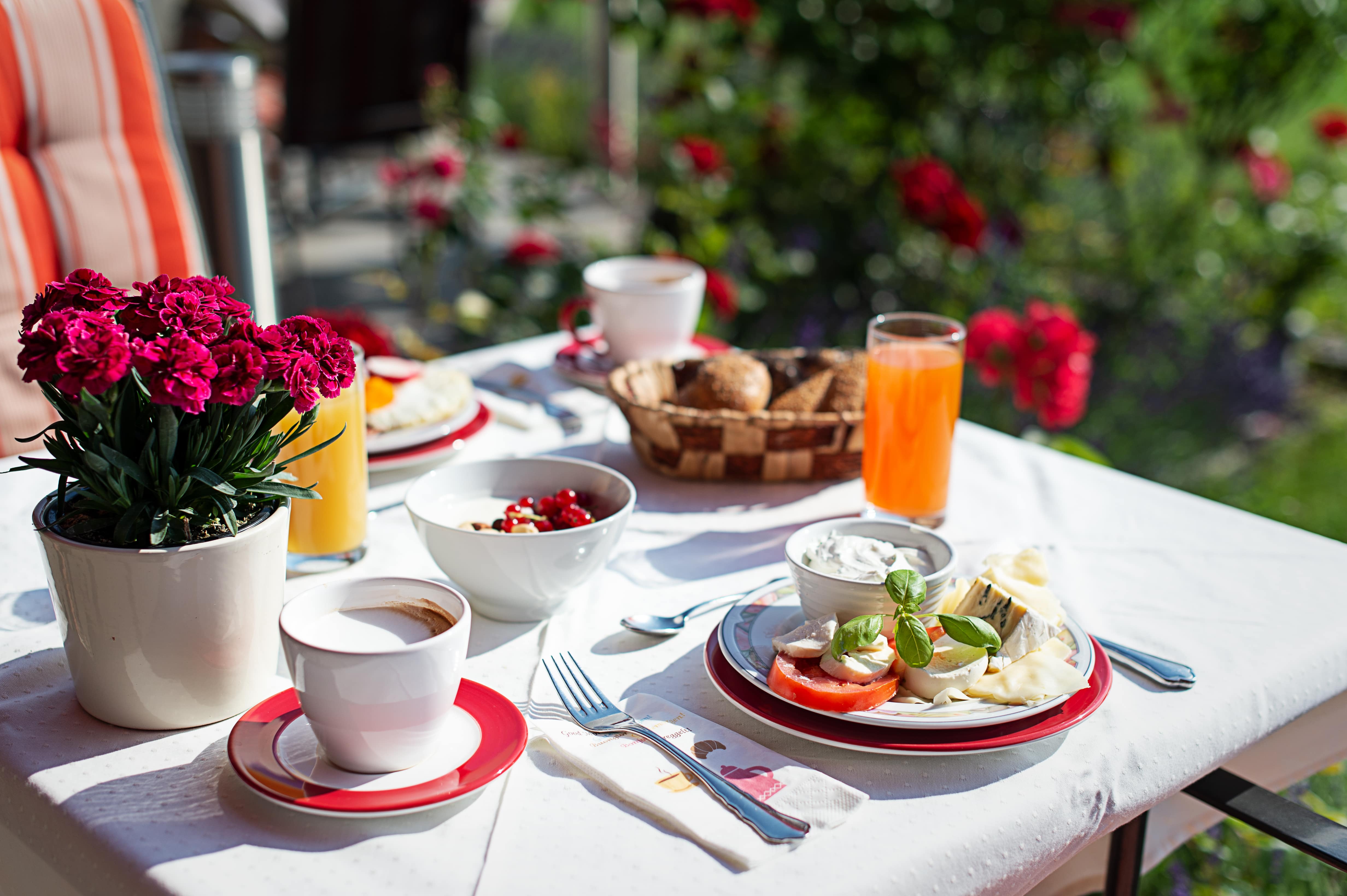 Urlaub am See: Hotel Haberl - Frühstück - Hotel Haberl - Attersee