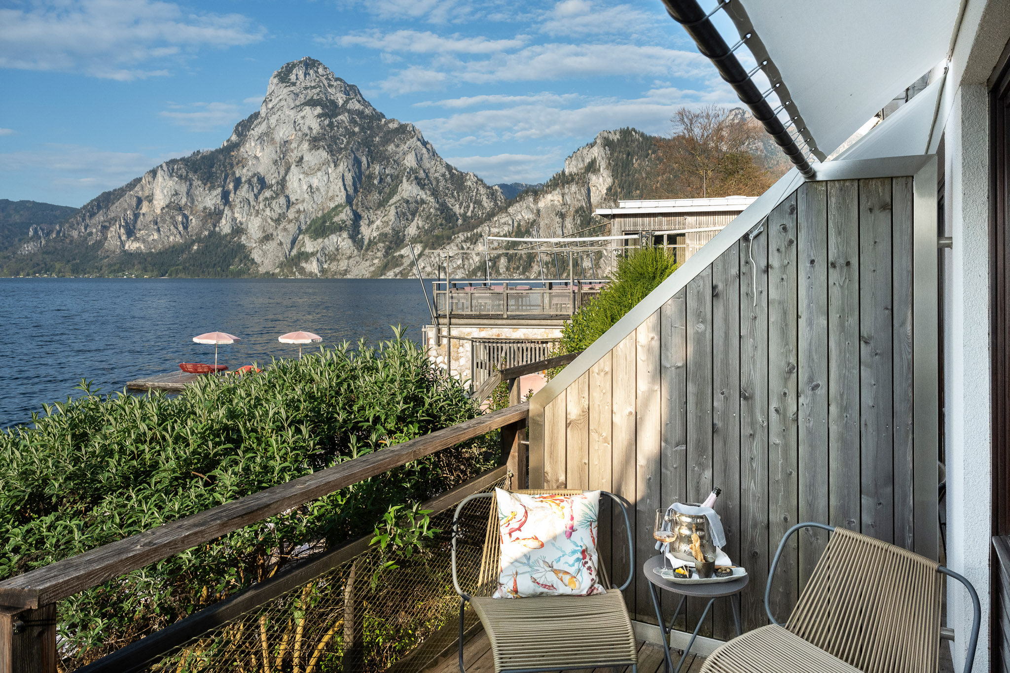 Urlaub am See: Minisuite mit Seezugang - Das Traunsee - Das Hotel zum See