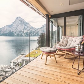Urlaub am See: Panoramasuite Traunstein - Seehotel Das Traunsee