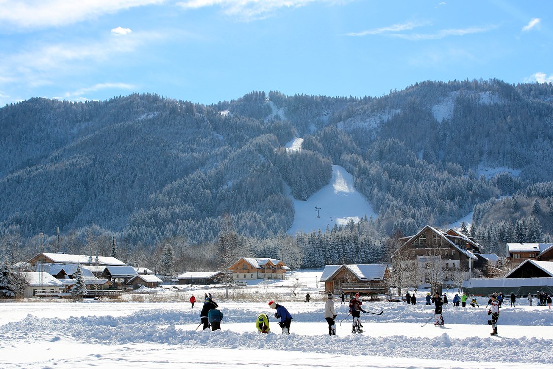 Urlaub am See: Winter am Weissensee - Seehaus Winkler