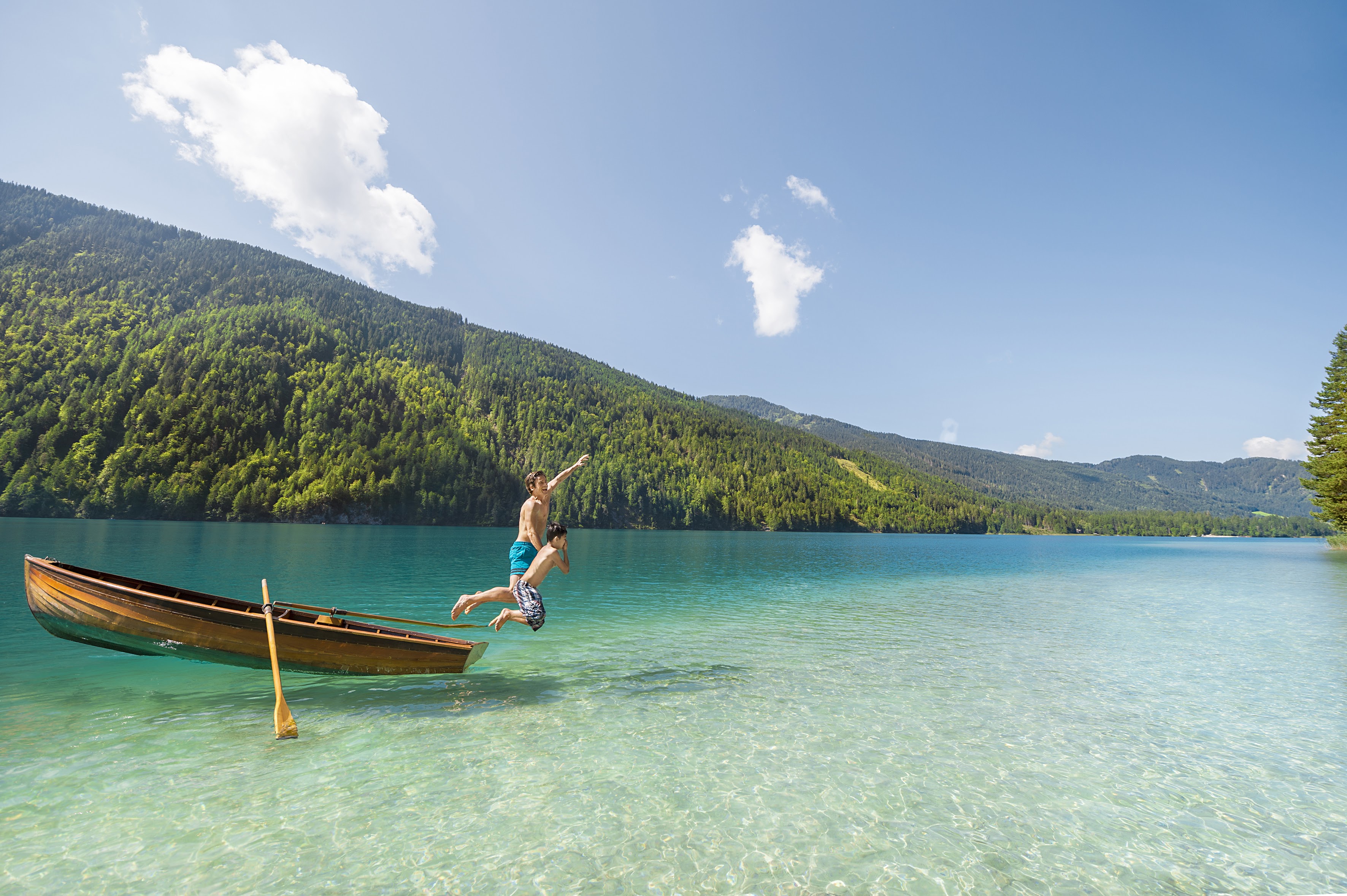 Urlaub am See: Ferienhof Neusacher Moser