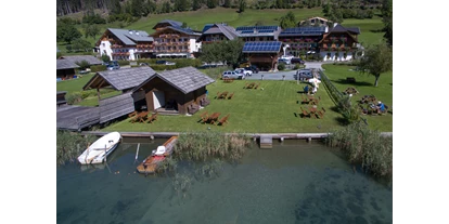 Hotels am See - Liegewiese direkt am See - Mitschig - Haus Binter