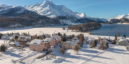 Hotels am See - Verpflegung: Frühstück - Parkhotel Margna im Winter - Parkhotel Margna