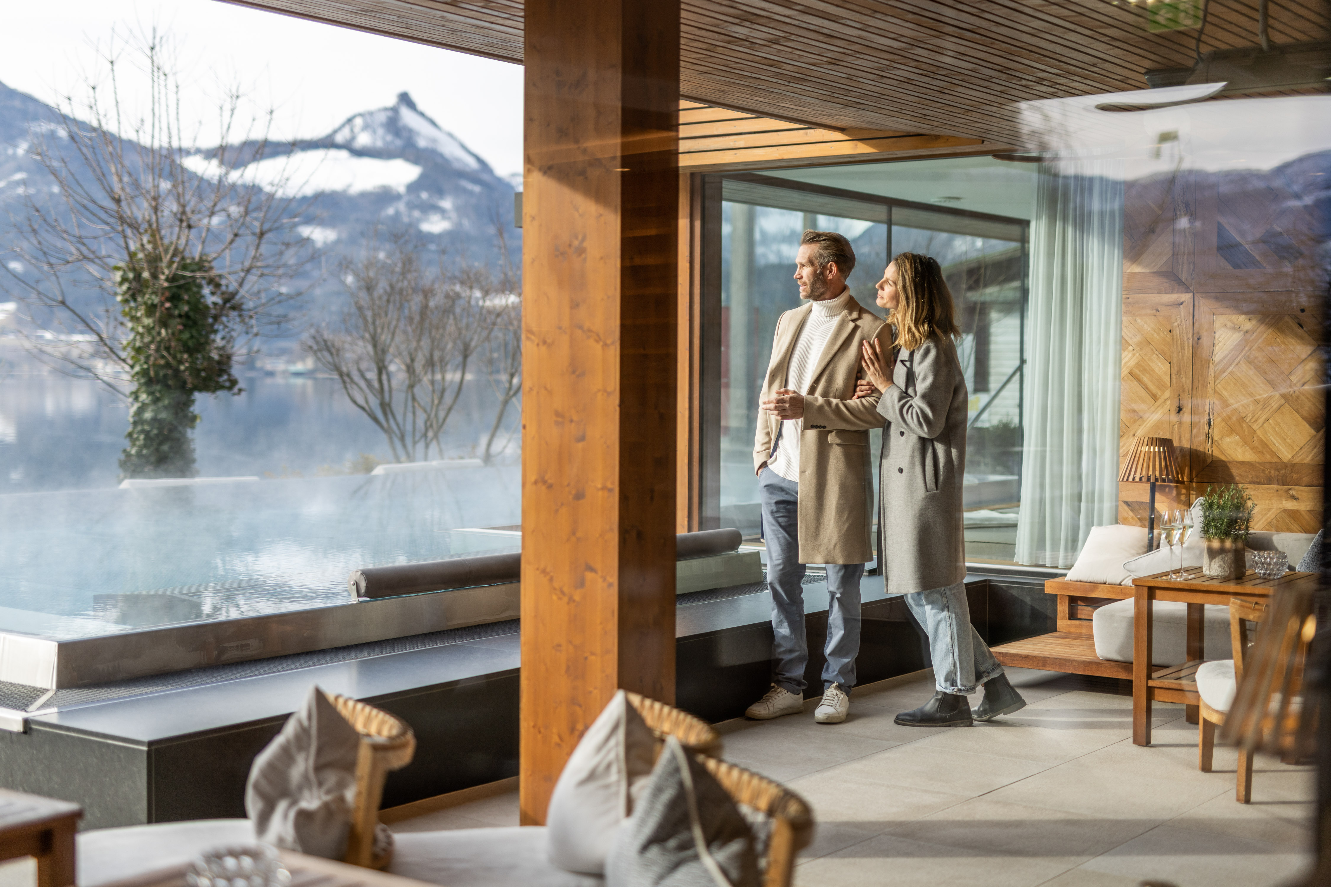 Urlaub am See: Hotel Seevilla Wolfgangsee