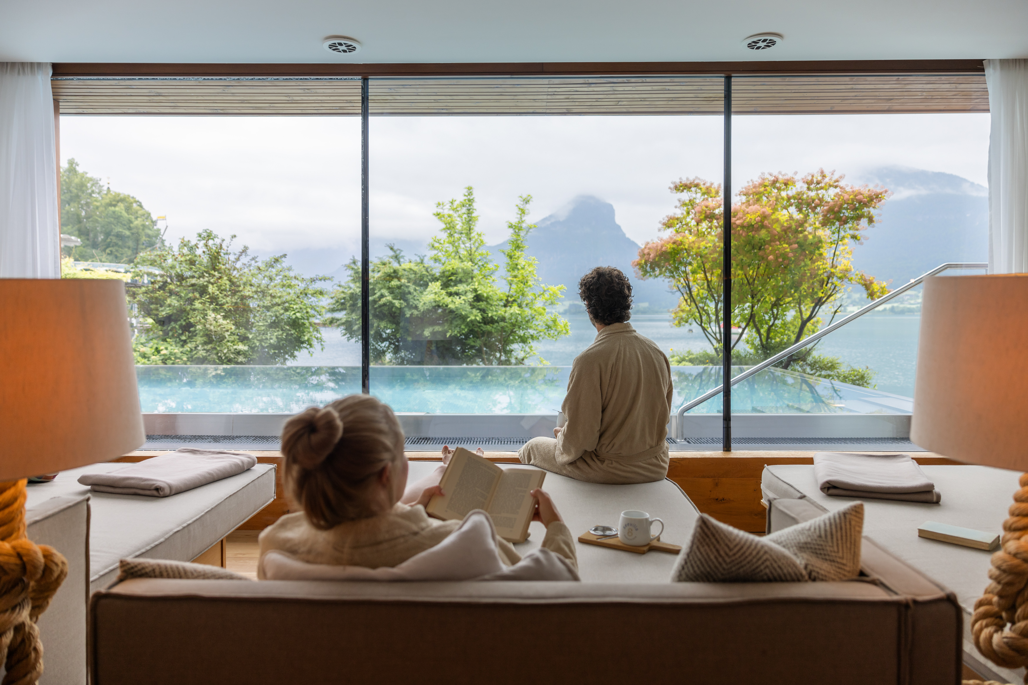 Urlaub am See: Hotel Seevilla Wolfgangsee