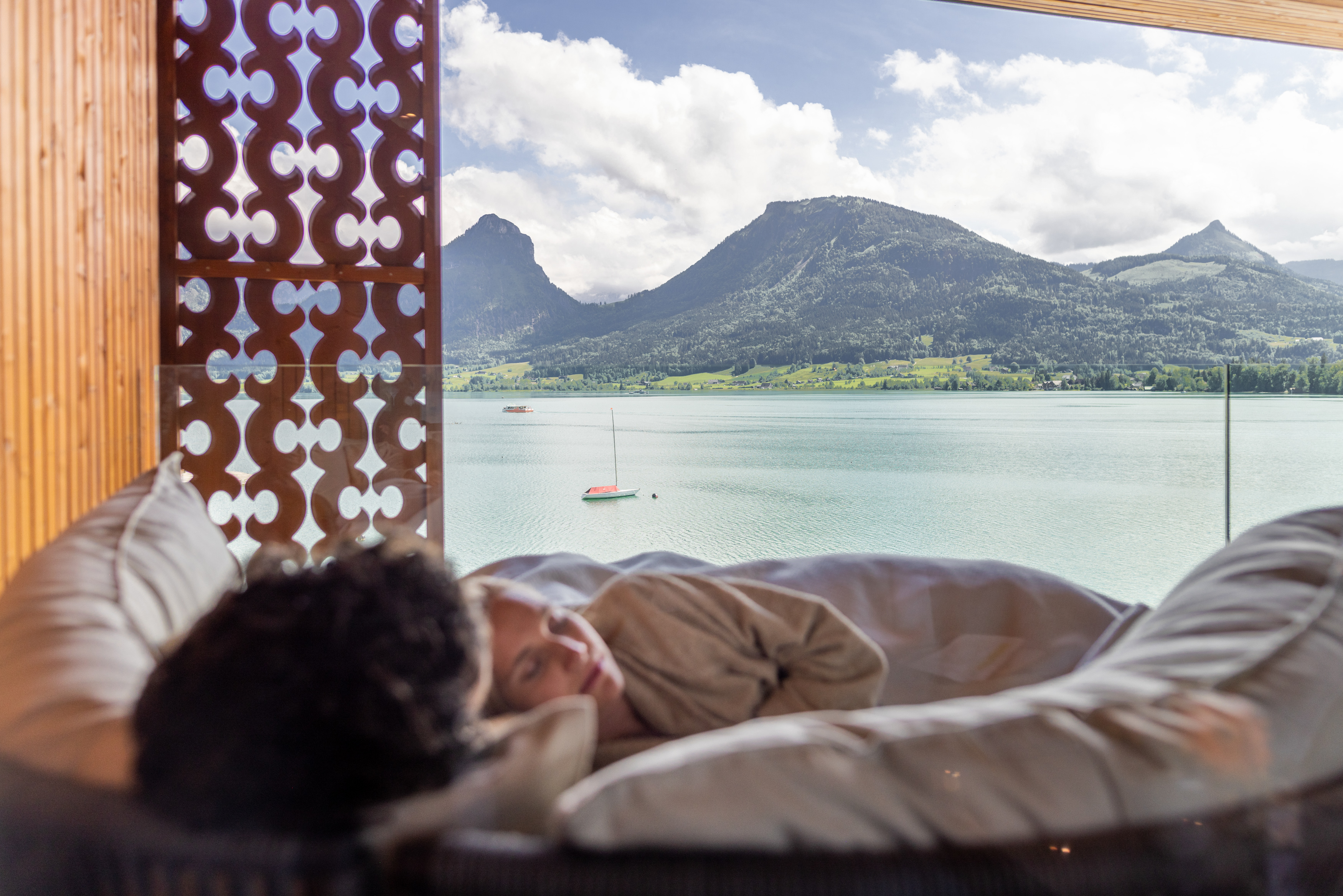 Urlaub am See: Hotel Seevilla Wolfgangsee
