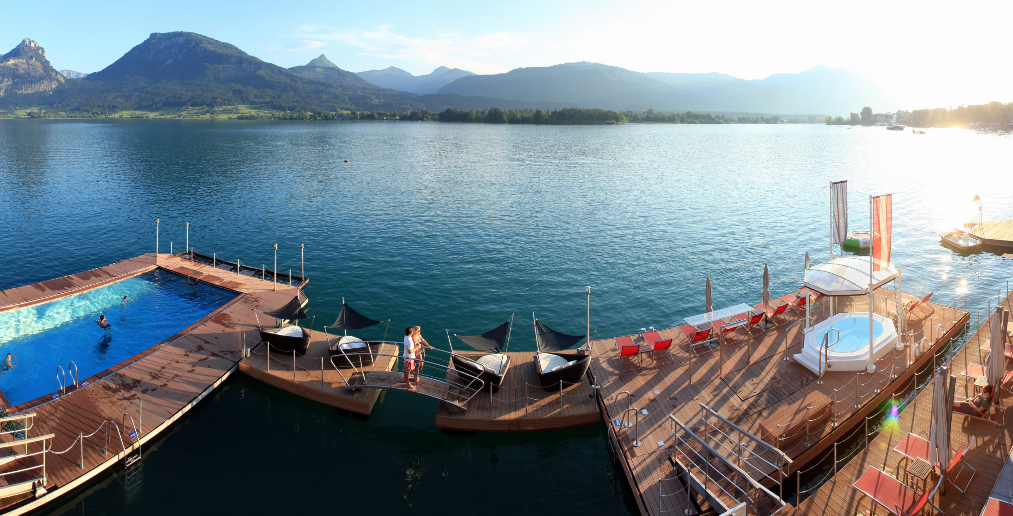 Hotels am See - Wolfgangsee - Romantik Hotel Im Weissen Rössl am Wolfgangsee