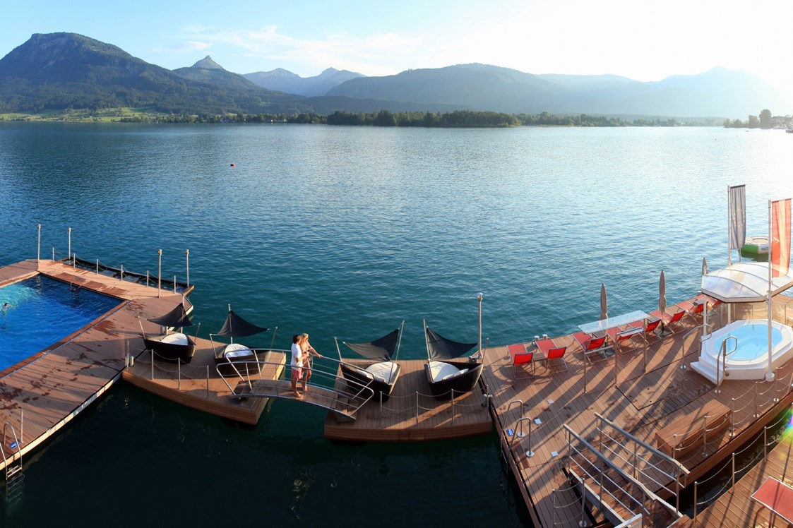 Urlaub am See: Romantik Hotel Im Weissen Rössl am Wolfgangsee
