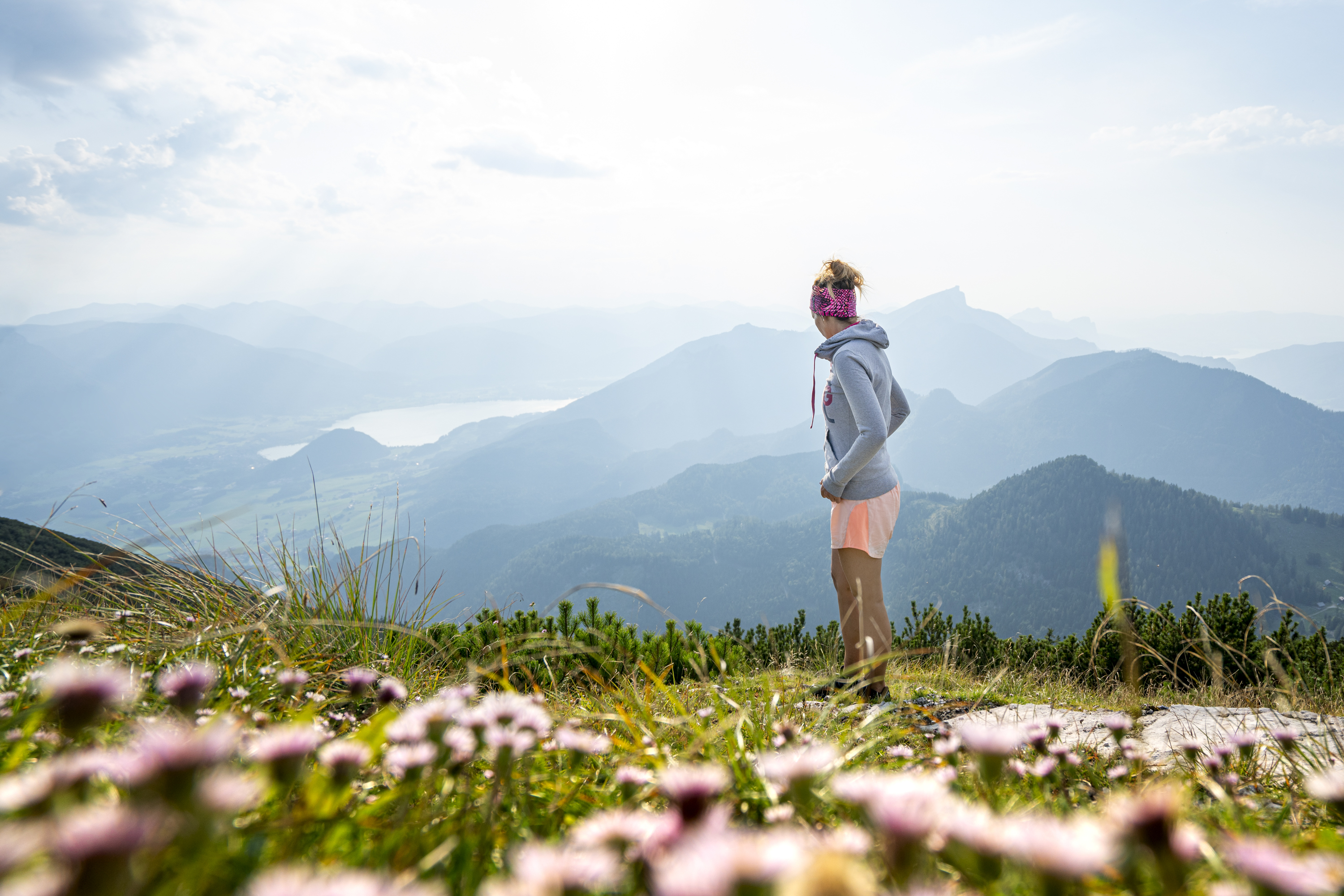 Hotel Peter am Wolfgangsee Freizeitangebote am See Wandern am Wolfgangsee