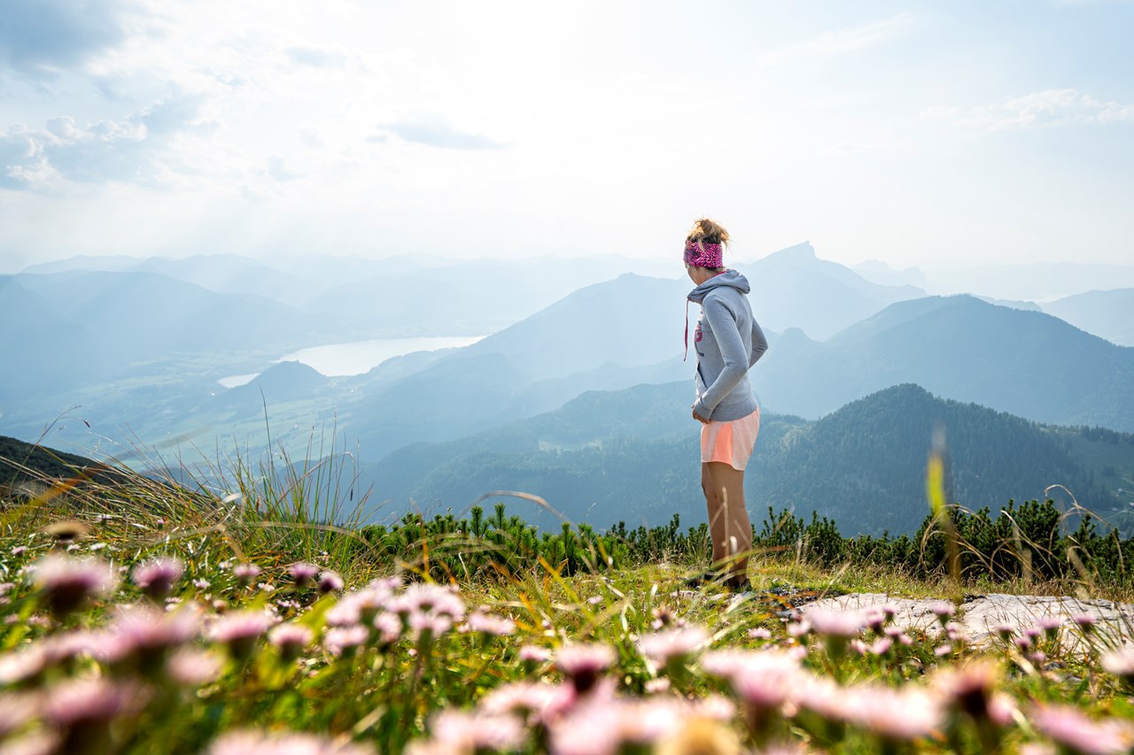Hotel Peter am Wolfgangsee Freizeitangebote am See Wandern am Wolfgangsee