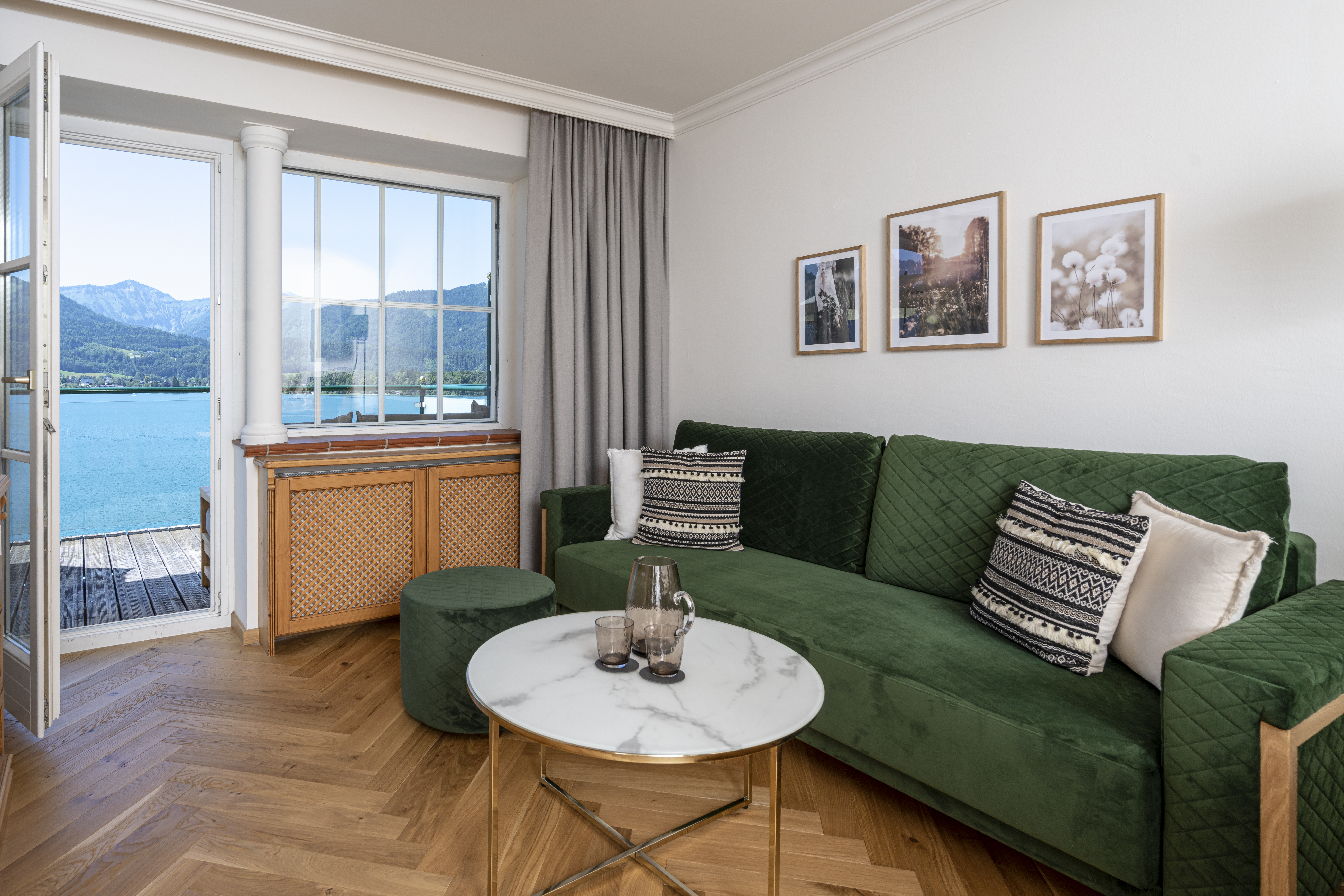 Hotel Peter am Wolfgangsee Zimmerkategorien Superior Suite mit Seeblick