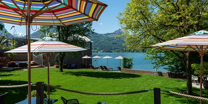Hotels am See - Verpflegung: Frühstück - Seeterrasse - Cortisen am See****s