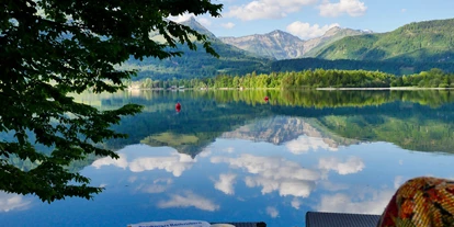 Hotels am See - Verpflegung: Frühstück - Seetarrasse - Cortisen am See****s
