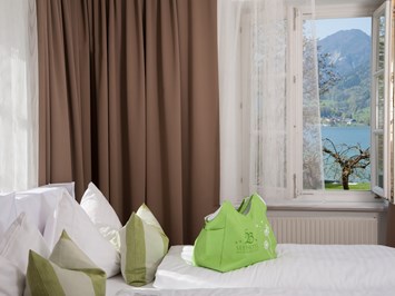 Seehotel Brandauer's Villen Zimmerkategorien Doppelzimmer mit Seeblick