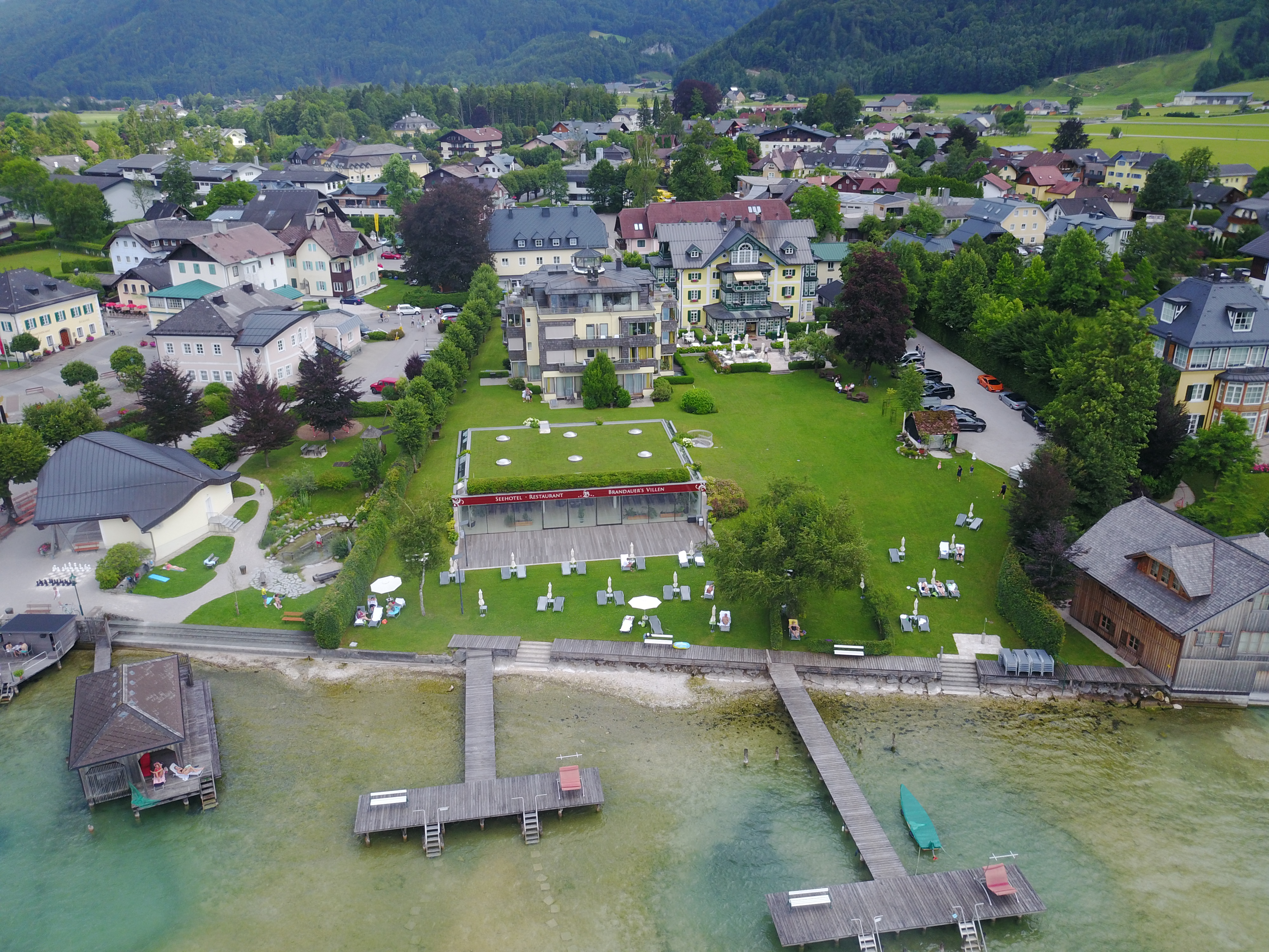 Hotels am See - Wolfgangsee - Seehotel Brandauer's Villen
