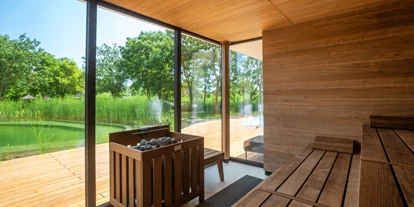 Hotels am See - Verpflegung: Frühstück - Panorama-Sauna im Wellness- und Saunparc - VILA VITA Pannonia