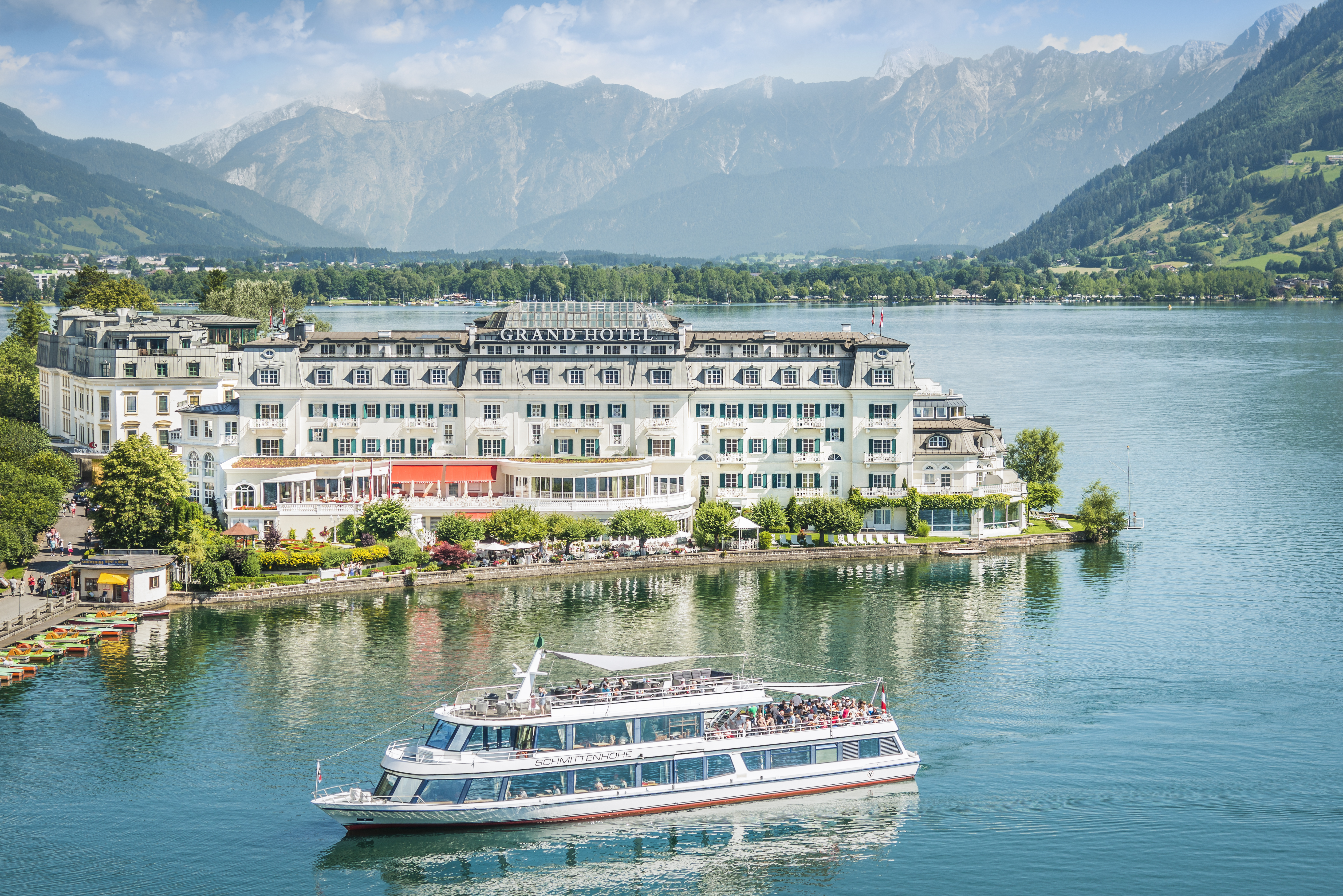 GRAND HOTEL ZELL AM SEE Freizeitangebote am See Schifffahrt am Zeller See