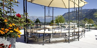 Hotels am See - Verpflegung: Frühstück - Dachterrasse / Natursolarium - RomantikHotel Zell Am See